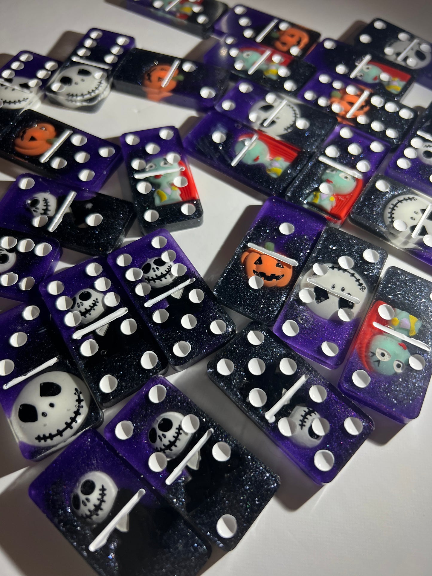 Nightmare before Christmas dominos