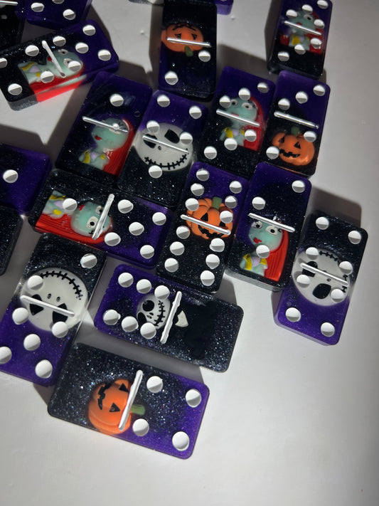 Nightmare before Christmas dominos